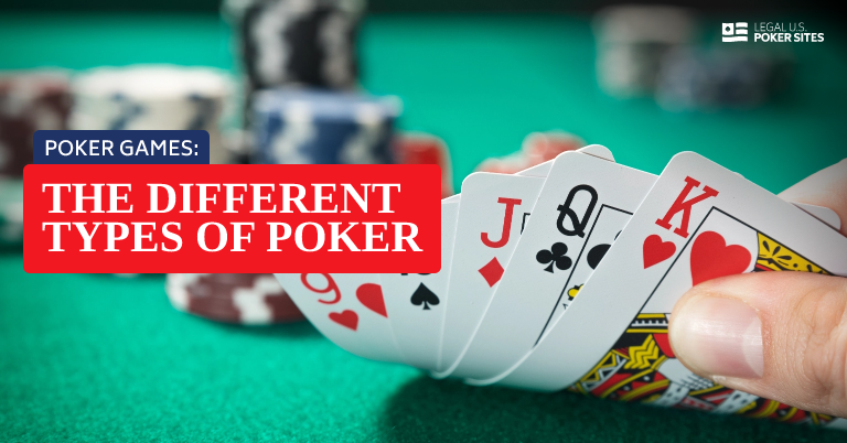 Different Types of Poker Games in an Online Casino